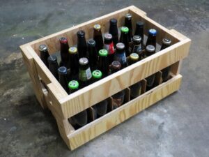 Making a simple plywood beer crate with makendo